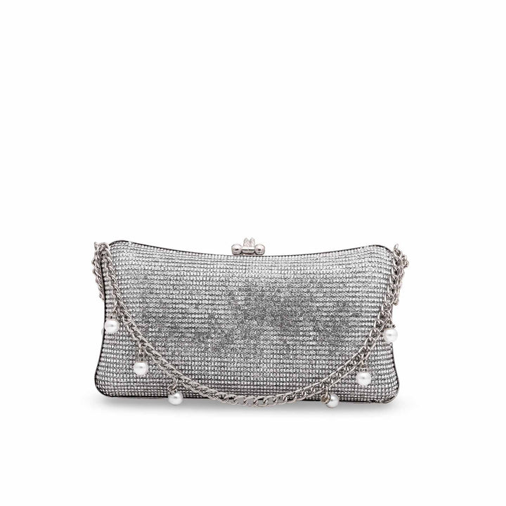 Silver Bridal Clutch P15273