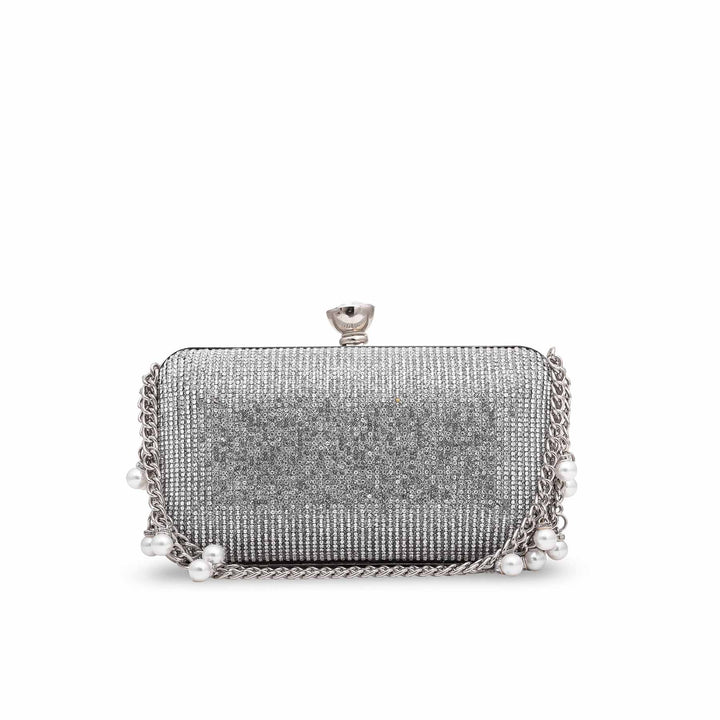 Silver Bridal Clutch P15281