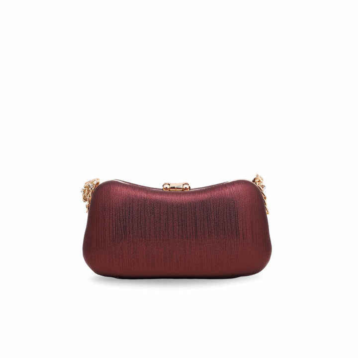 Brown Fancy Clutch P15340