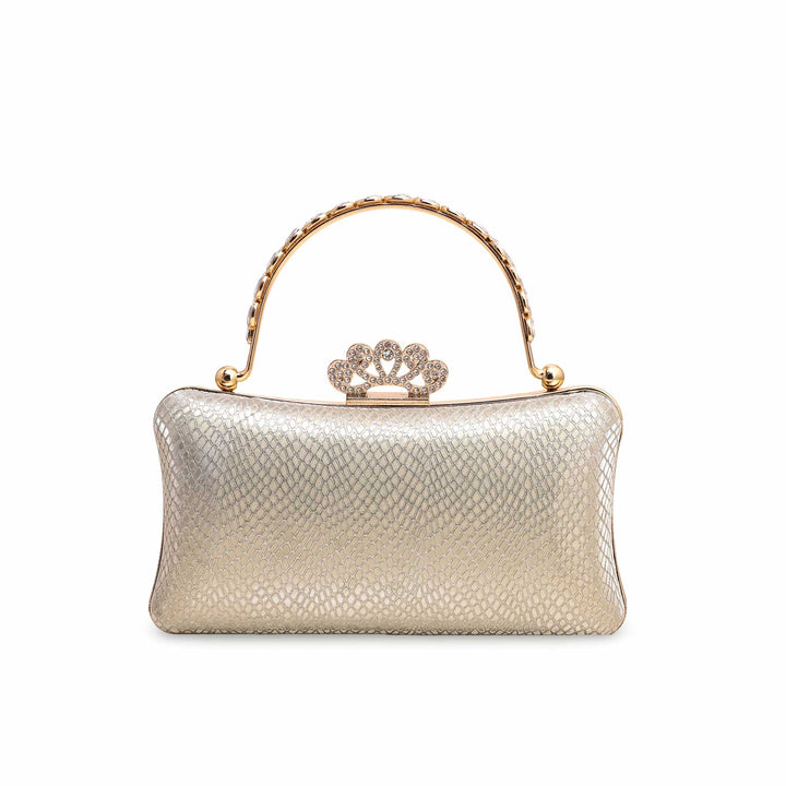 Golden Fancy Clutch P15365