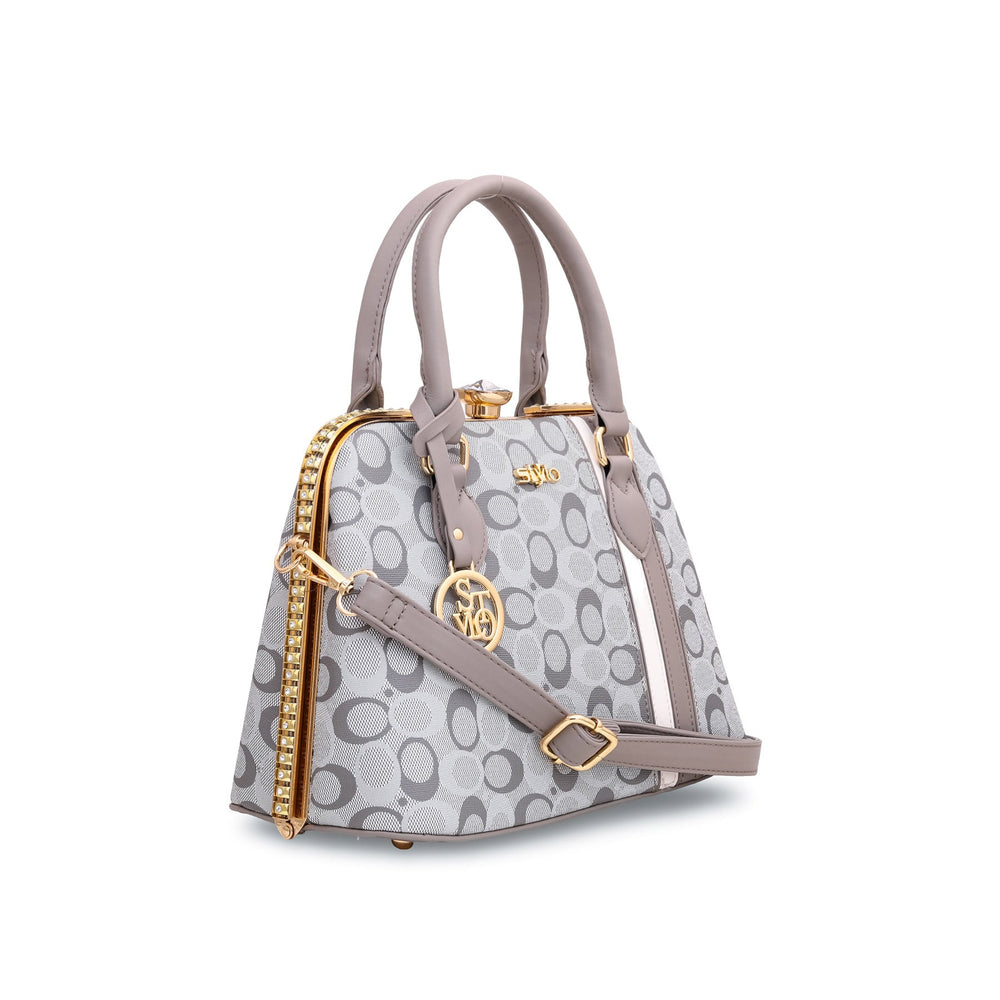 Grey Formal Hand Bag P36043