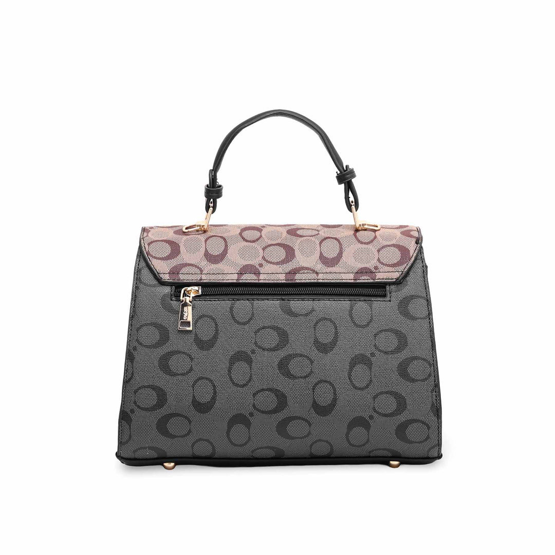 Black Formal Hand Bag P36051