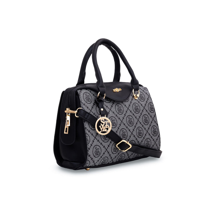 Black Formal Hand Bag P36054