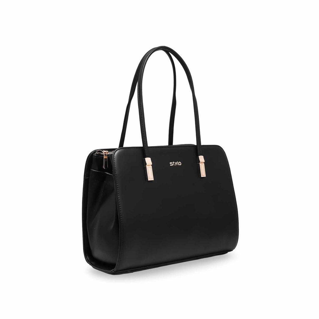 Black Formal Hand Bag P36122