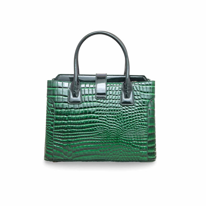 Green Formal Hand Bag P36125