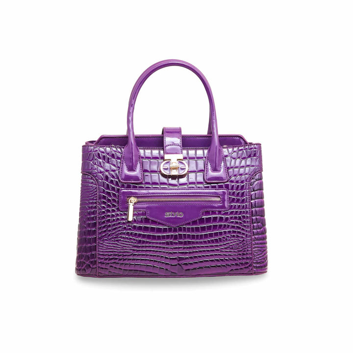 Purple Formal Hand Bag P36125