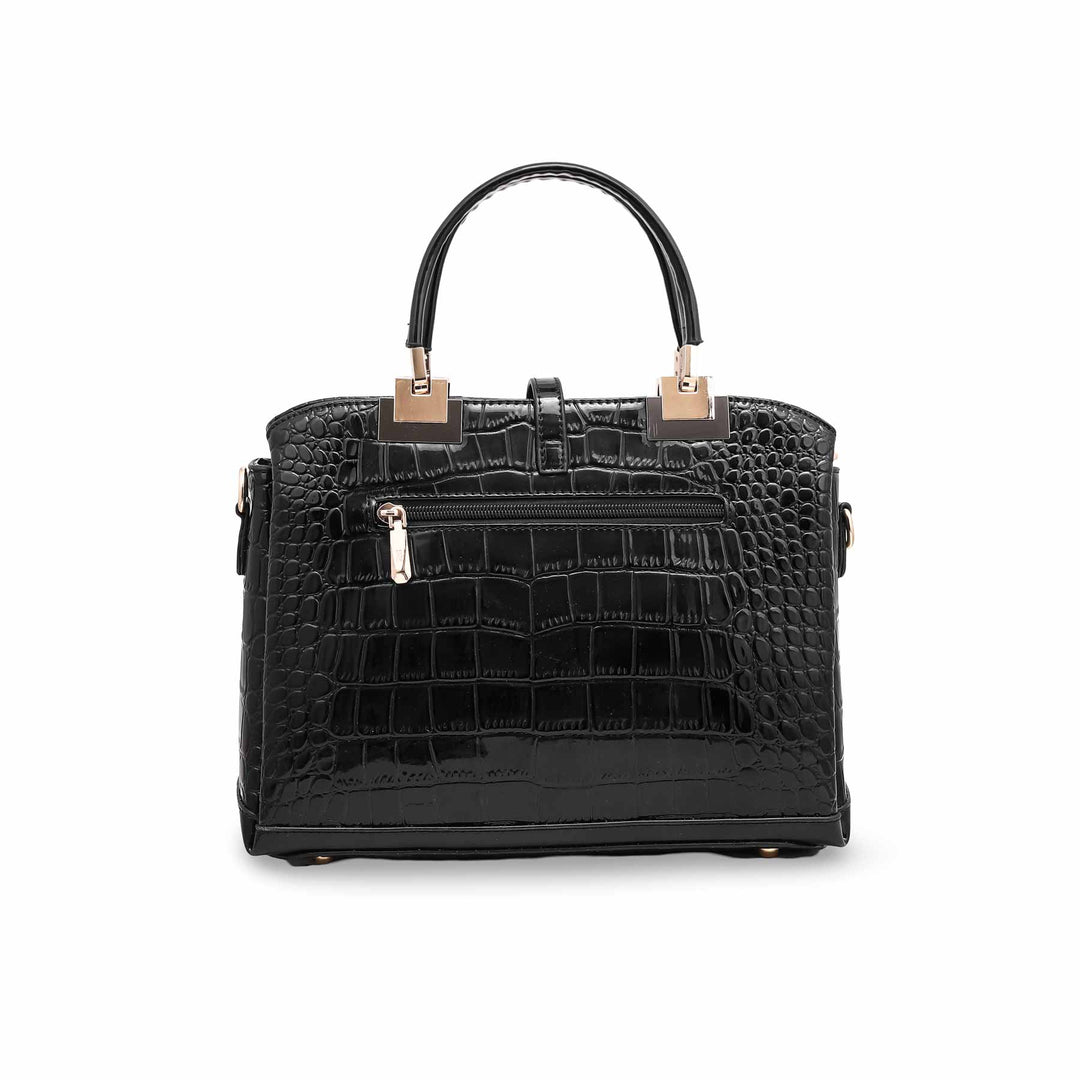 Black Formal Hand Bag P36127