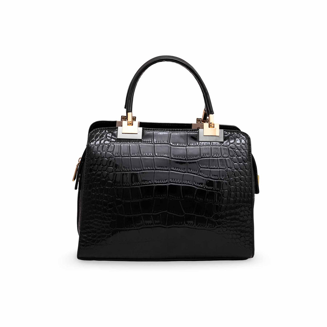 Black Formal Hand Bag P36128