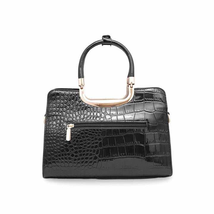 Black Formal Hand Bag P36129