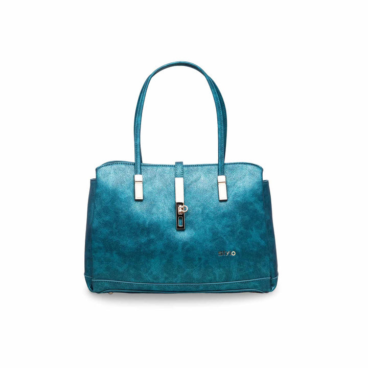 Green Formal Hand Bag P36130