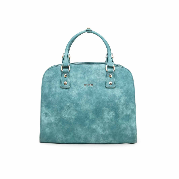 Green Formal Hand Bag P36132