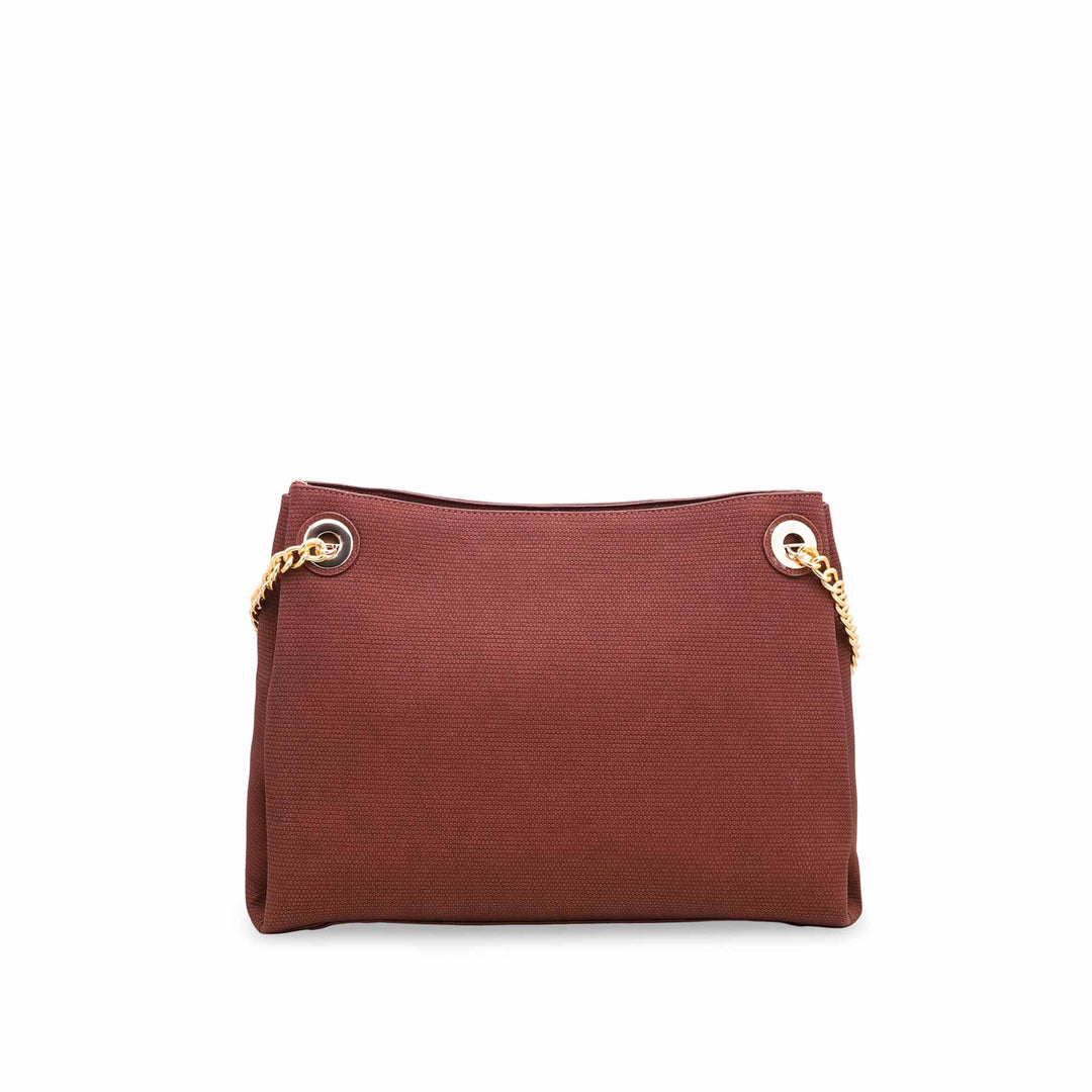 Brown Formal Hand Bag P36136