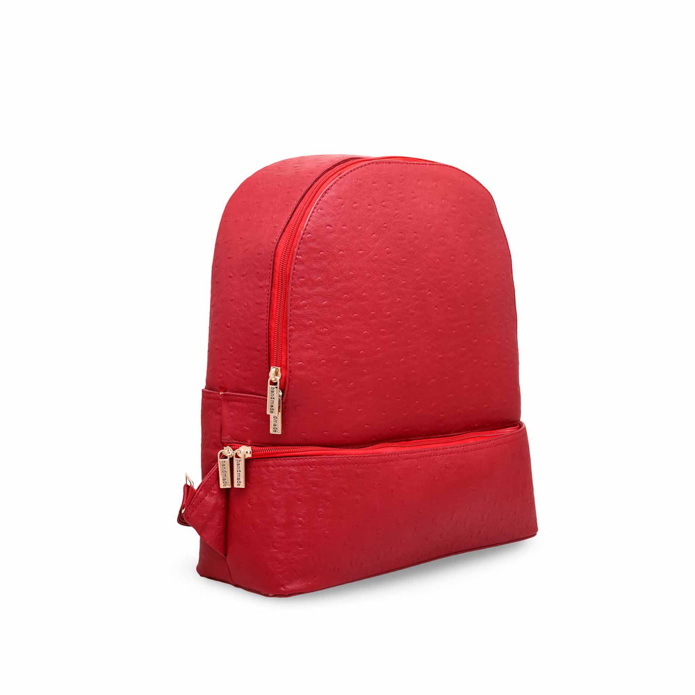 Red Casual Back Pack P47441