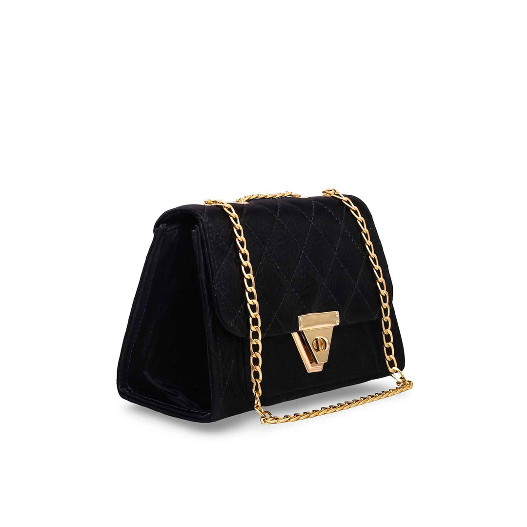 Black Casual Shoulder Bags P54127