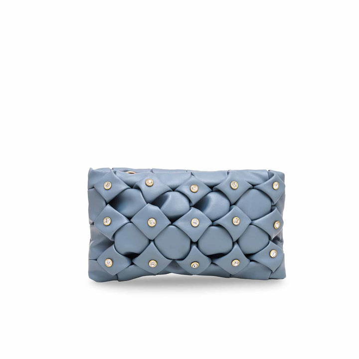 Sky Blue Casual Clutch P55364