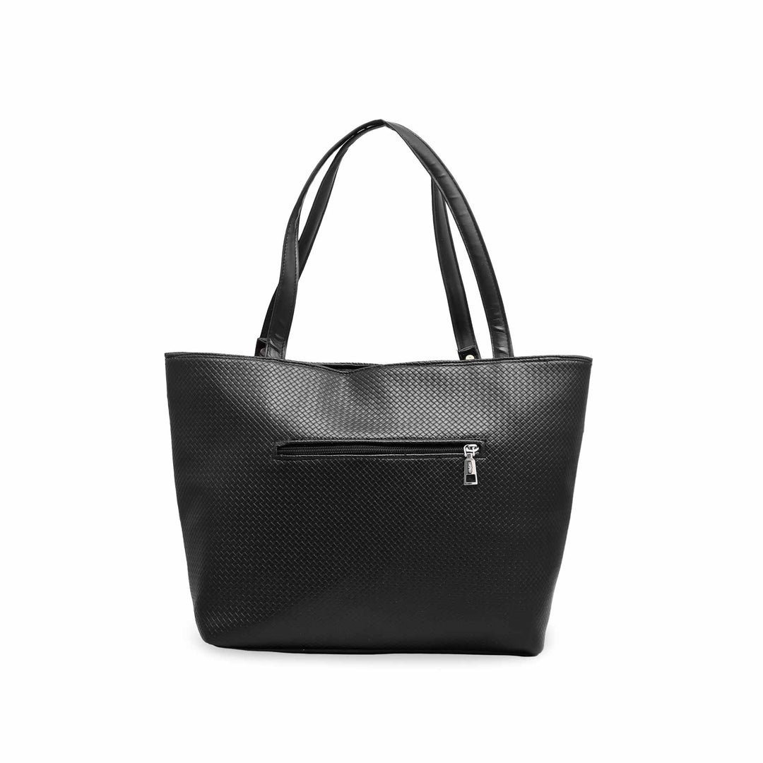 Black Tote Hand Bag P55375