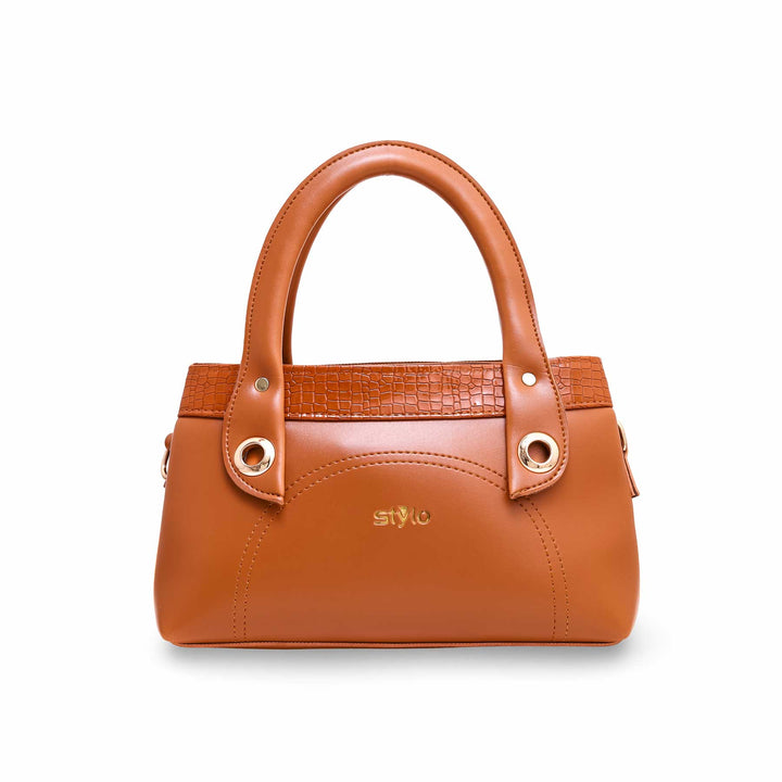 Brown Formal Hand Bag P55379