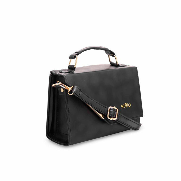 Black Casual Shoulder Bag P55381