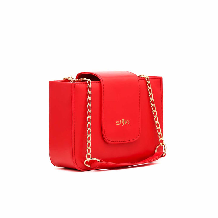 Red Casual Shoulder Bag P55383