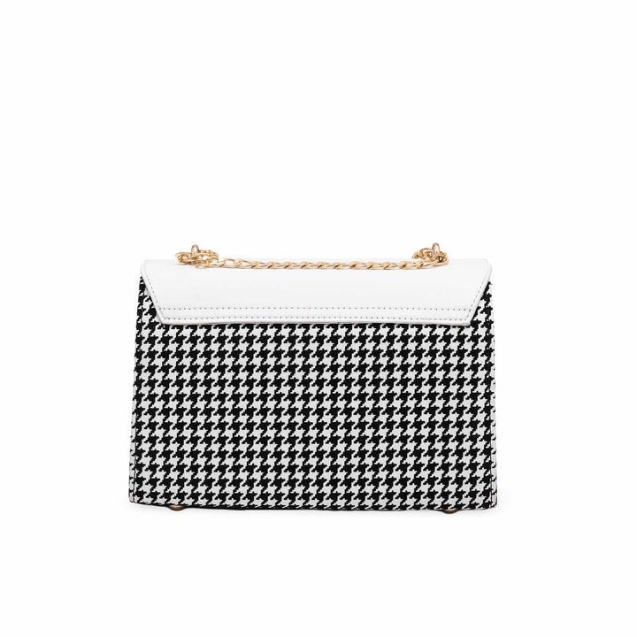 White Formal Shoulder Bag P55655