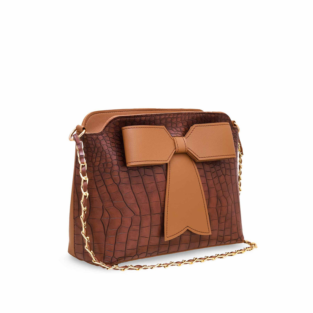 Brown Casual Shoulder Bag P56083