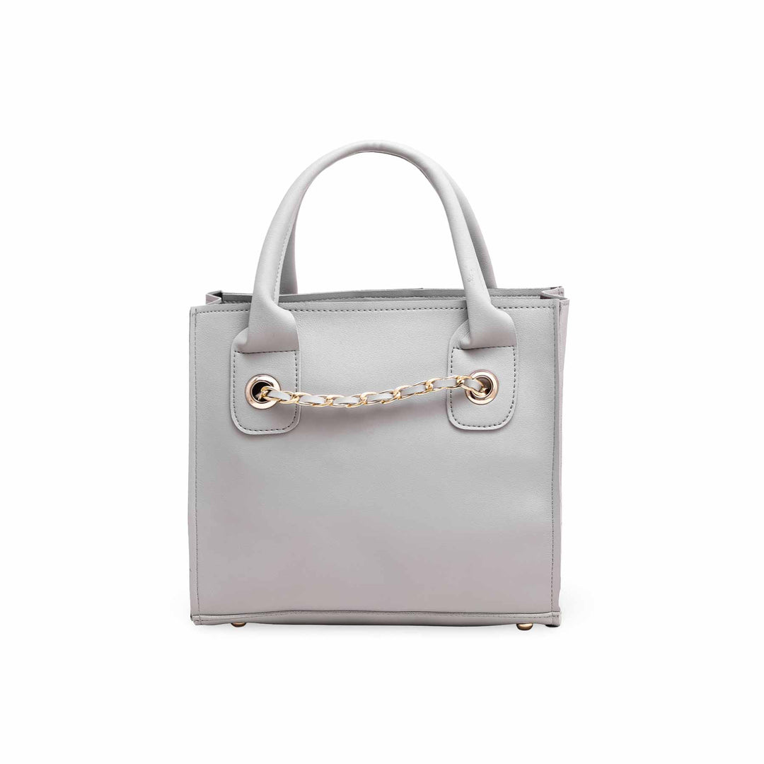 Grey Formal Hand Bag P56085