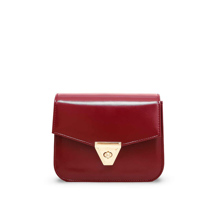 Maroon Formal Shoulder Bag P56100