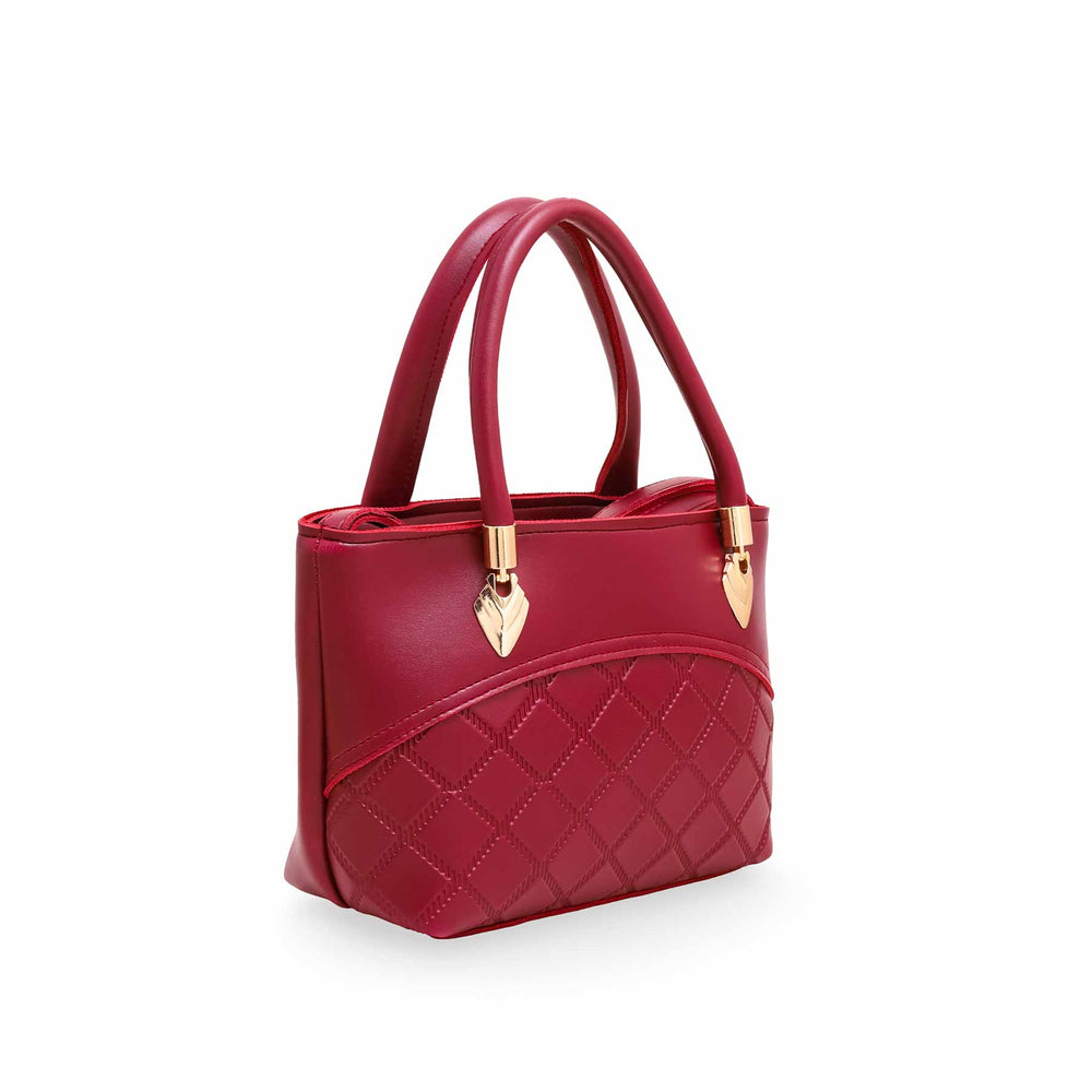 Maroon Formal Shoulder Bag P56118