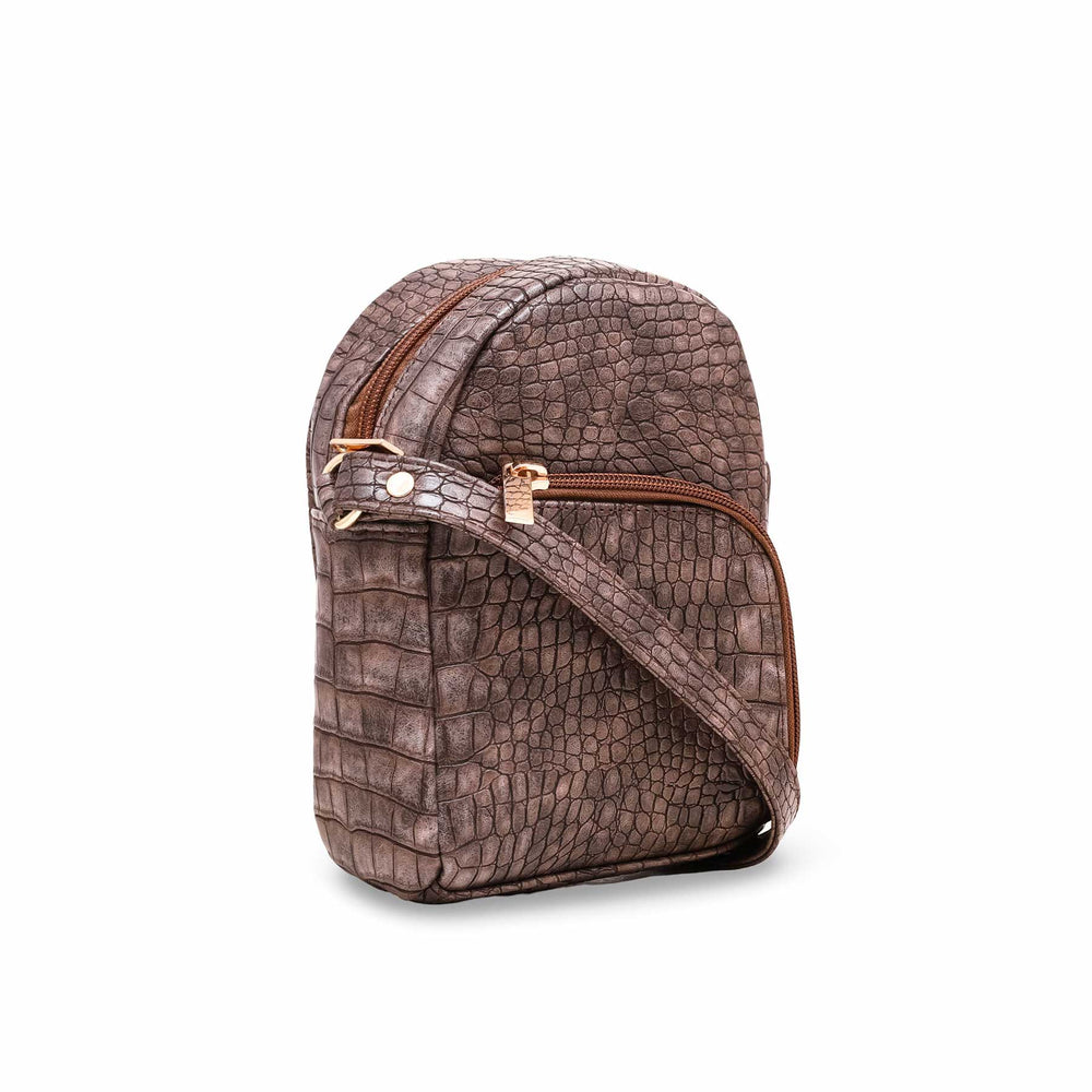 Brown Casual Pouch P97542