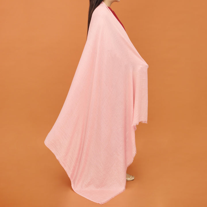 Pink Acrylic Winter Shawl PN4319