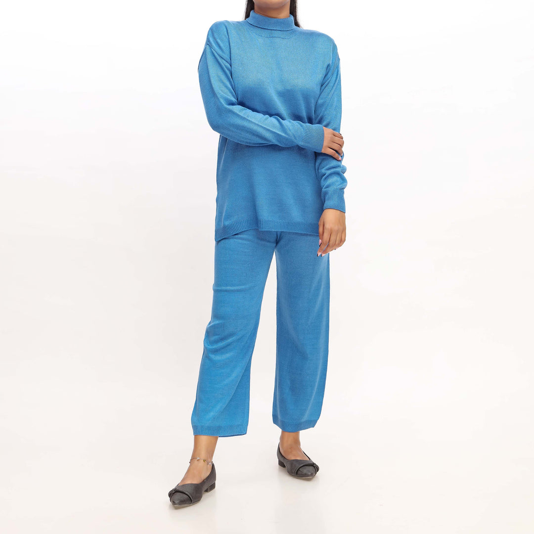 Blue Thread Sweater Cord Set PN4627