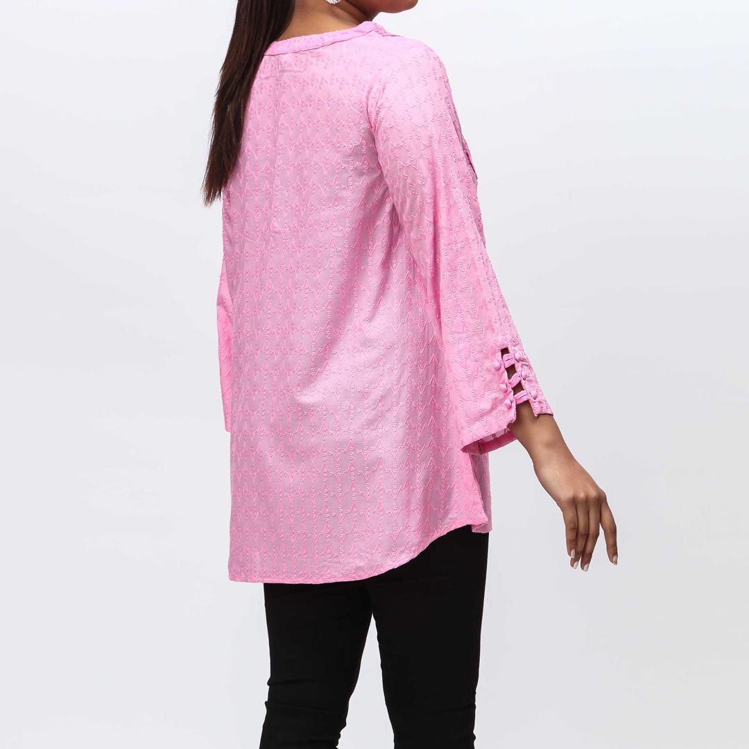 1PC-Embroidered Chikankari Top PS4073