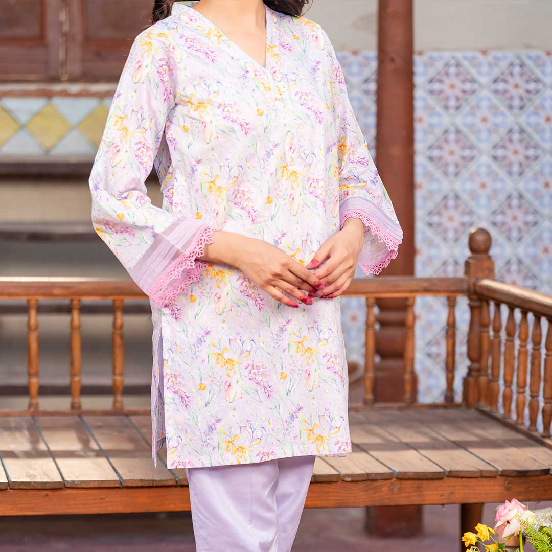 2PC- Digital Printed Lawn Suit PS4106