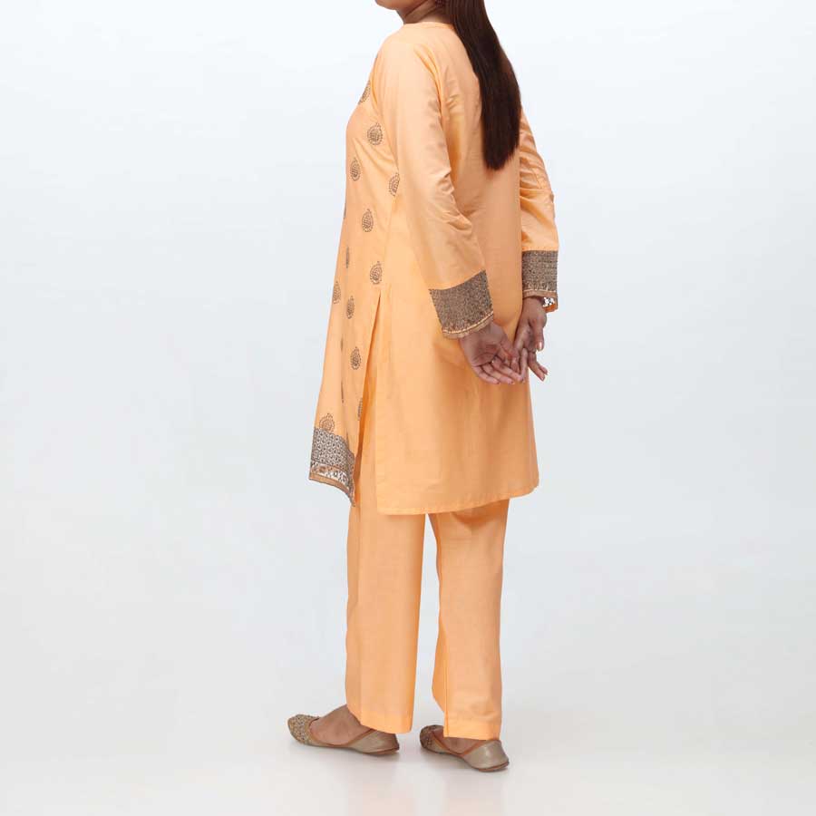 2PC- Embroidered Cambric Suit PS4319