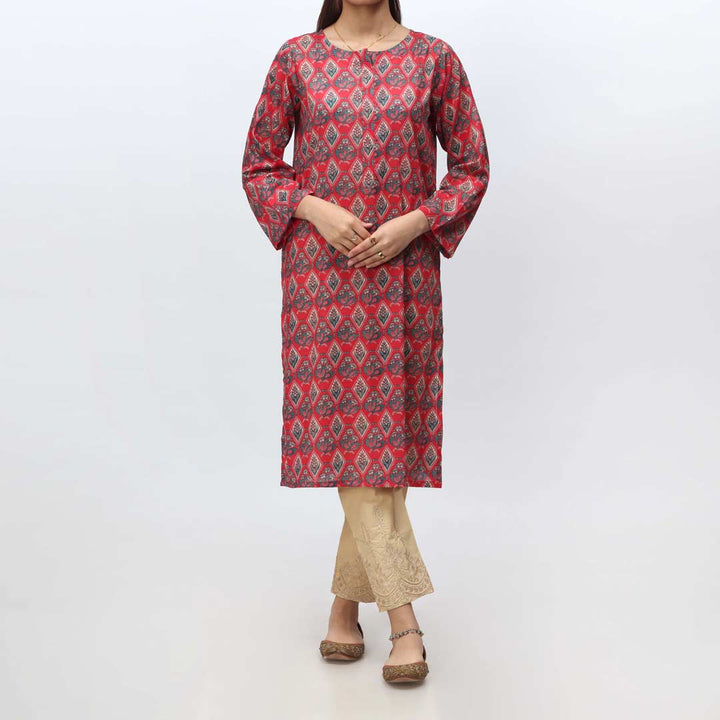 1PC-Unstitched Digital Printed Lawn Shirt PS4420