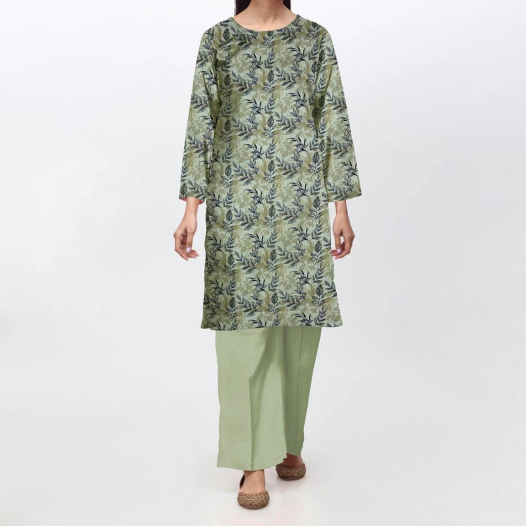 1PC- Unstitched Digital Printed Lawn Shirt PS4642