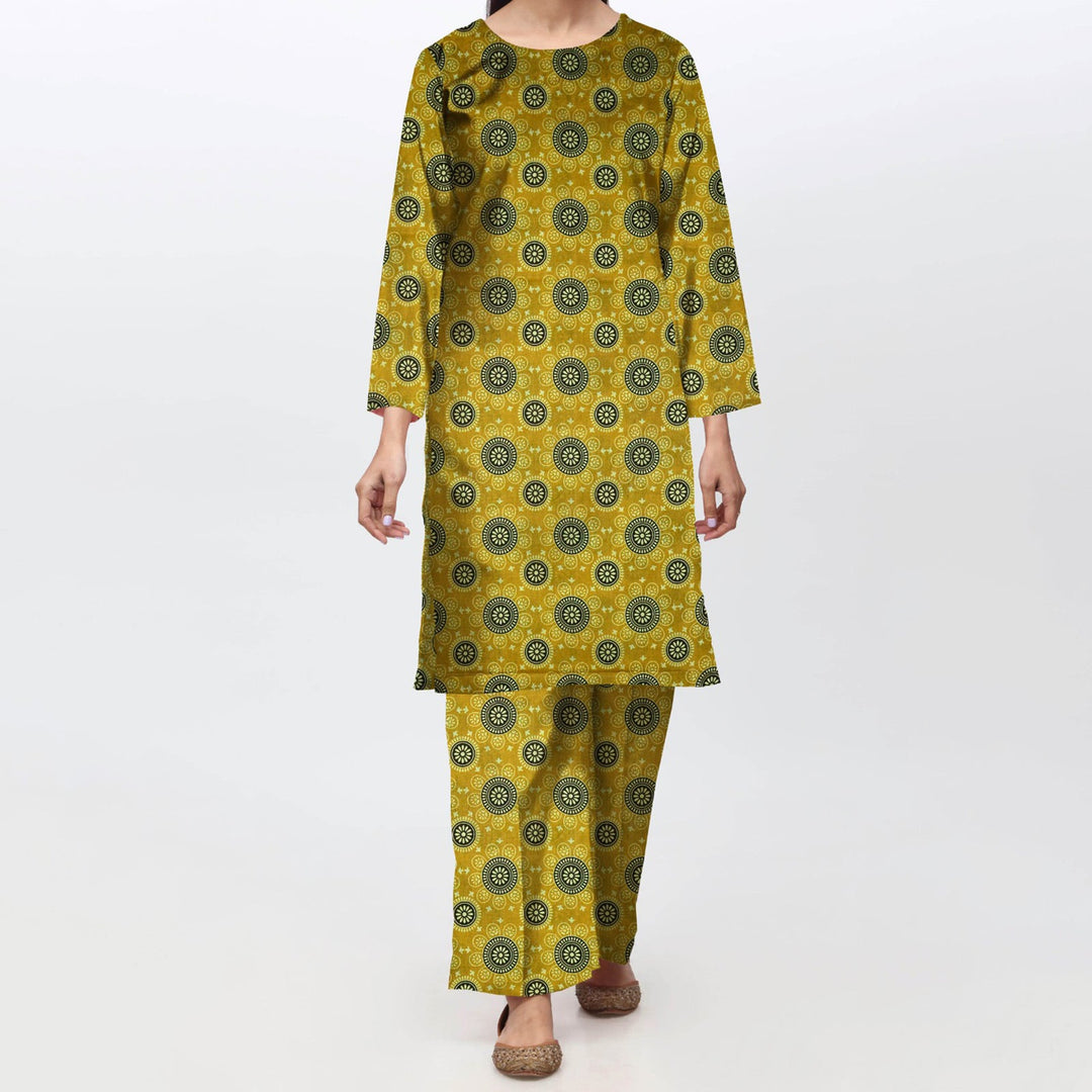 2 PC - Unstitched Digital Printed Lawn Suit PS4804