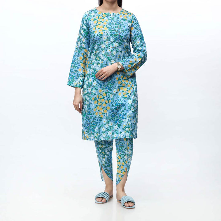 2PC - Unstitched Digital Printed Lawn Suit PS4832