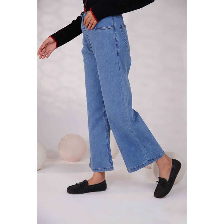 Blue Western Denim Pant PS9511