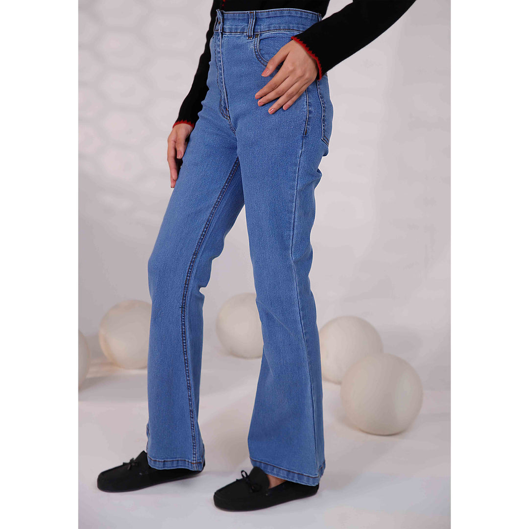 Blue Western Denim Pant PS9520