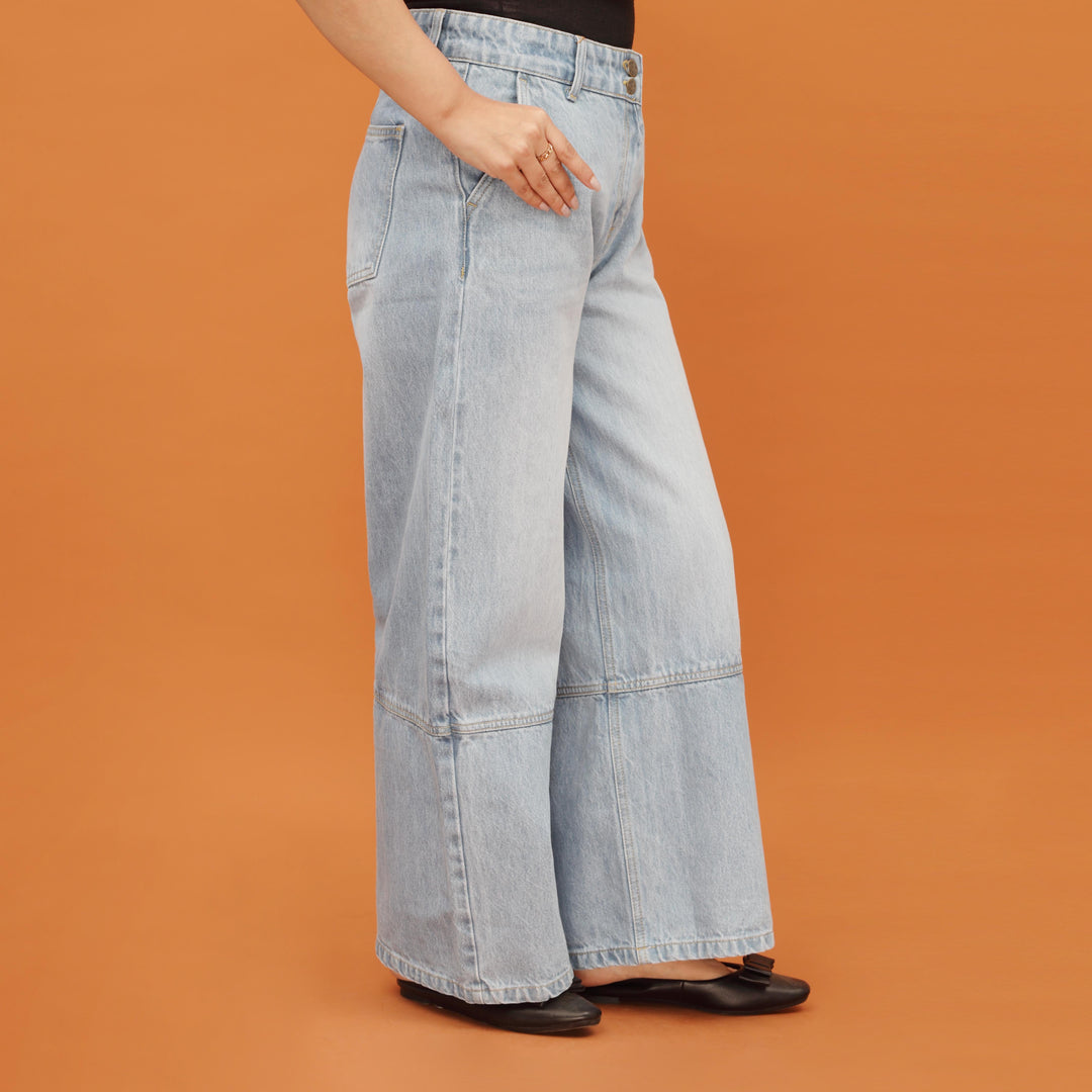 Sky Blue Denim pant PS9535