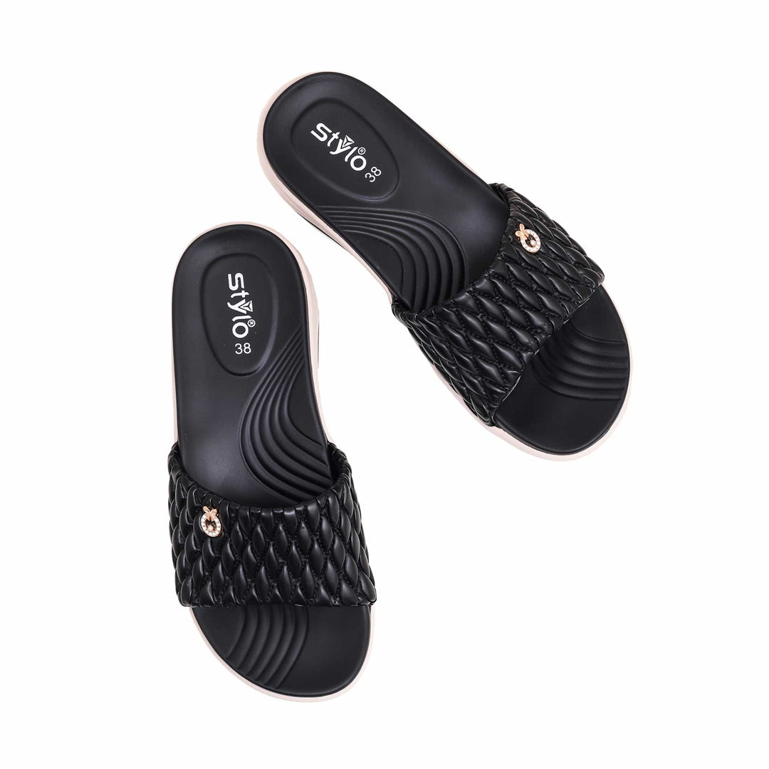 Black Formal Slipper PU0350