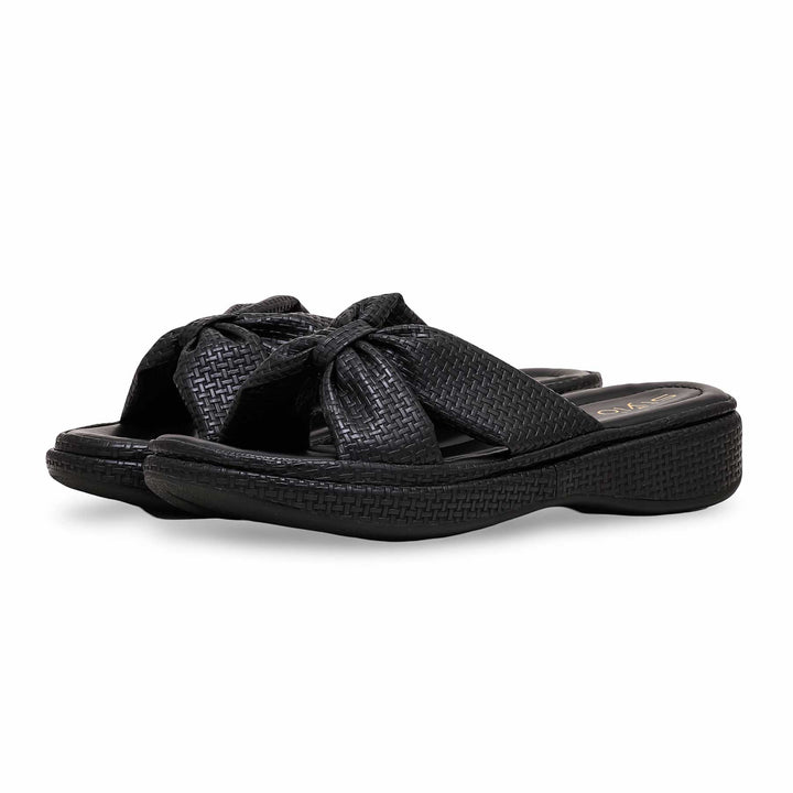 Black Formal Slipper PU0406