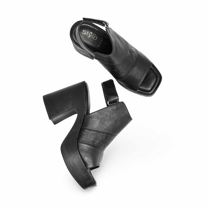 Black Formal Sandal PU0407