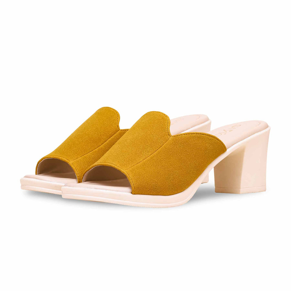 Yellow Formal Slipper PU0414