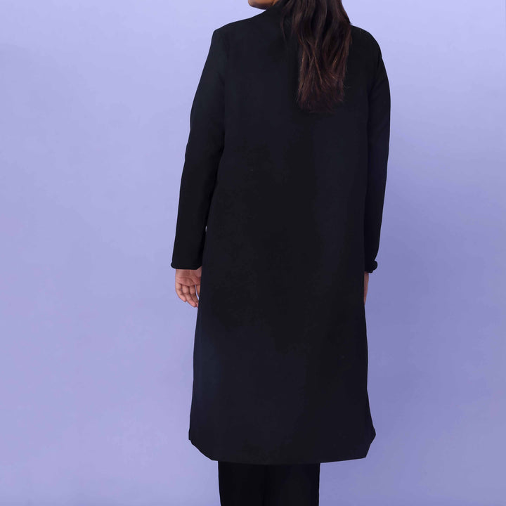 Black Corduroy Coat PW4326