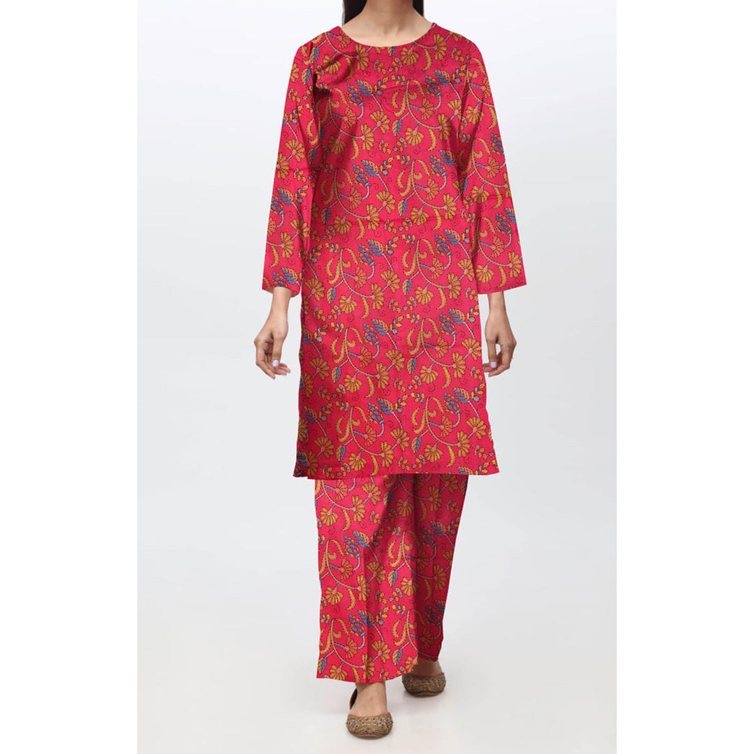 2 PC- Unstitched Digital Printed Linen Suit PW4469