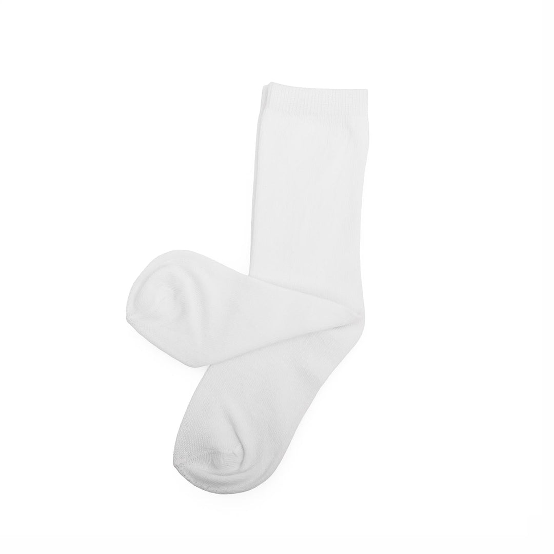 Kids White Long Socks S01705