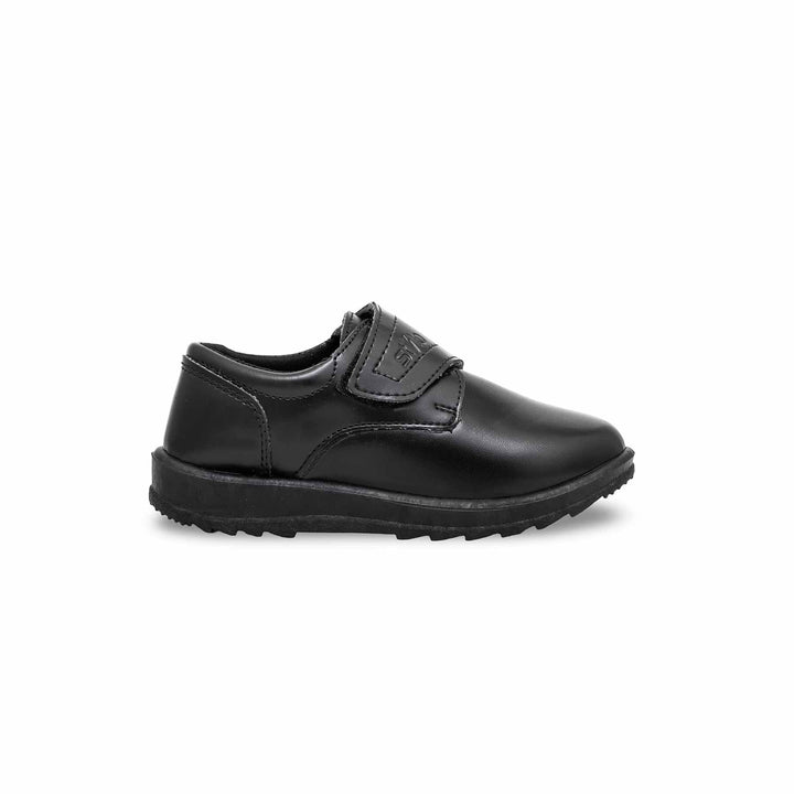 Boys Black School Shoes  SK1061