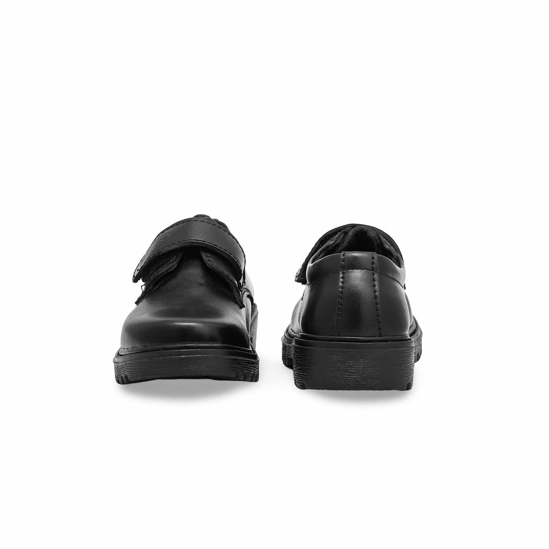 Boys Black School Shoes SK1076